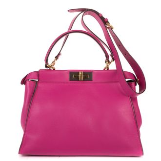 Fendi Medium Peekaboo Medium schoudertas