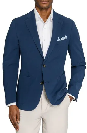 Brooklyn Brigade Sterling Seersucker Blazer in Navy at Nordstrom, Size 44