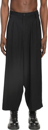 Yohji Yamamoto 12 Tucks Pleated Trousers