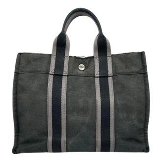 Herm&egrave;s Pre-owned Tote Bags, female, Black, Size: ONE SIZE Pre-owned Vintage Tote Bag