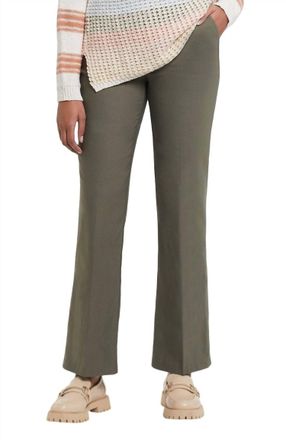 Tribal Flatten It Flare Pant In Ivy Green