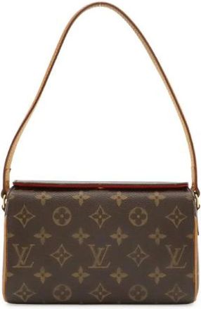 Louis Vuitton Pre-owned Monogram Handbag - Dames - Vintage Schoudertas - Bruin - ONE Size - Vintage