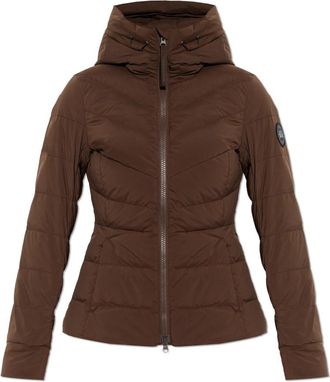 Canada Goose Clair Down Jacket - Dames - Gewatteerde jassen - Bruin - M - Leer - Jassen