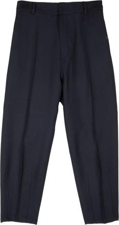 Mauro Grifoni Trainingsbroek met elastische tailleband - Blauw