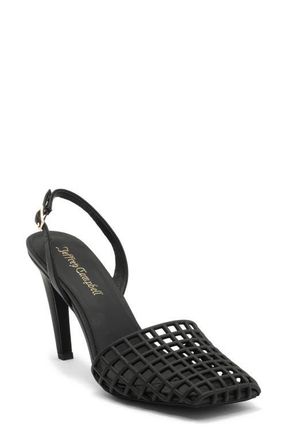Jeffrey Campbell Aviary Slingback Jelly Pump in Black Matte at Nordstrom, Size 5.5
