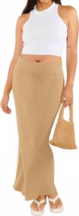 Show me your Mumu Josie Skirt In Stone Knit