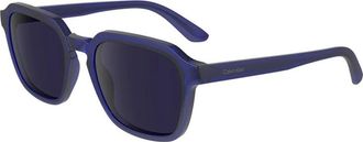 Calvin Klein Blue Square Mens Sunglasses CK23533S 400 53