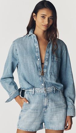 7 For All Mankind Ivy Denim Buttondown Shirt