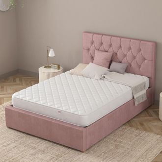 Catherine Lansfield Air Pure Breathable Mattress in White | Size: Double
