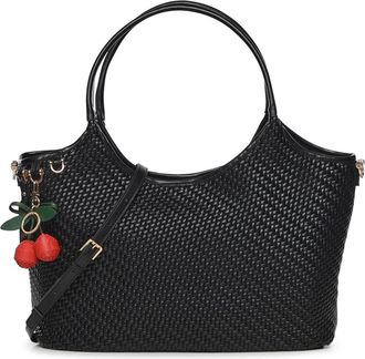 V&deg; 73 Zelda Shoulder Bag - Dames - Schoudertassen - Zwart - ONE Size - Leer - Tassen