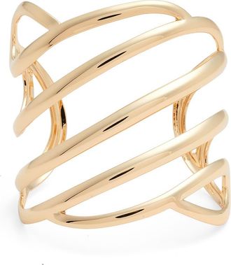 Nordstrom Multiband Cuff Bracelet in Gold at Nordstrom