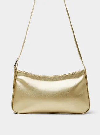 Simons Womens Smooth minimalist baguette bag