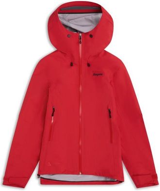 Bergans Rabot Light 3L Shell Jacket Regenjacke f&uuml;r Damen | rot