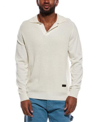 Isaia Cashmere Polo Sweater