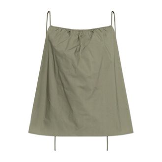 By Malene Birger Sleeveless Tops, female, Green, Size: S Lannyla Top
