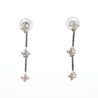 C&A Unbranded (18K) Drop Earrings (Pre-Owned)