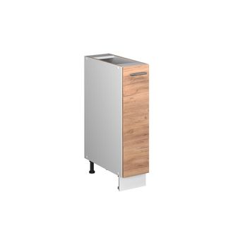 Vicco Mueble De Botica Fame-line, Roble Dorado/blanco, 20 Cm, Et Roble, Vicco