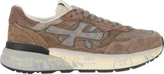 Premiata Mick 0.1 8437 - Heren - Sneakers - Bruin - 43 EU - Su&egrave;de - Schoenen