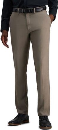 Kenneth Cole Reaction Slim Fit Sharkskin Pants in Oatmeal at Nordstrom Rack, Size 32 X 32