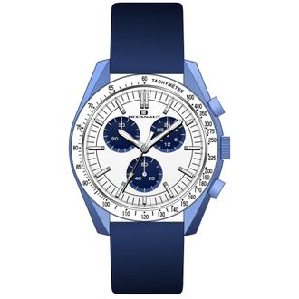 Oceanaut Mens Orbit White Dial Watch