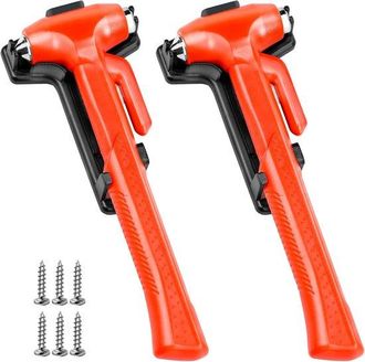 OEM Martello Di Emergenza In 2 Pezzi Per Auto, Rompivetro, Taglia Cinture Di Sicurezza, Martello Di Sicurezza Con Taglia Cinture Di Sicurezza Per Finestri