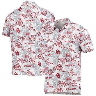 Reyn Spooner Mens Reyn Spooner White Oklahoma Sooners Performance Polo at Nordstrom, Size Medium
