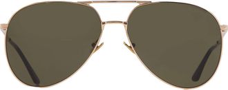 Valentino Green Pilot Unisex Sunglasses VLS-172 A 60