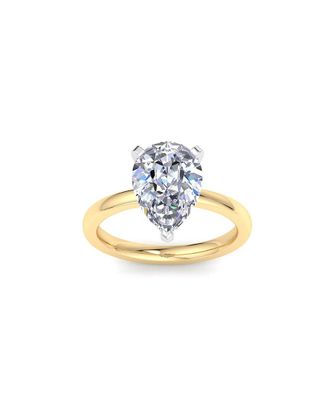 SuperJeweler Superjeweler 14K 4.00 Ct. Tw. Lab-Grown Diamond Ring