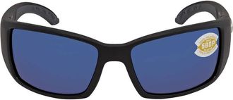 Costa BLACKFIN Blue Mirror Polarized Polycarbonate Mens Sunglasses BL 11 OBMP 62