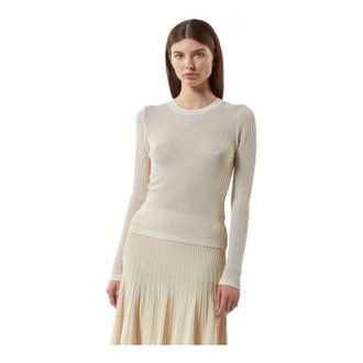 Silvian Heach Camicia Traforata Semi-permanente - - Knitwear - Donna - Bianco - S