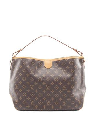 Louis Vuitton Borsa tote Delightful PM con monogramma 2010 - Marrone