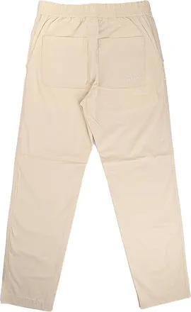 Maison Kitsun&eacute; Cotton Straight-Leg Trousers - Beige