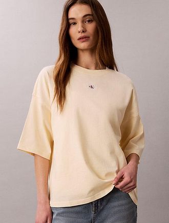Calvin Klein Oversized Cotton Badge T-shirt