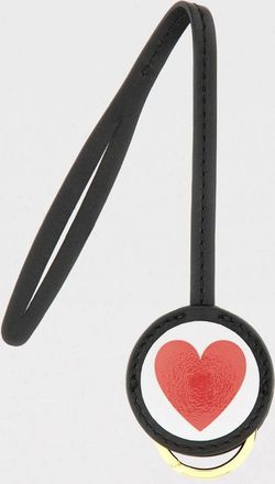 Moschino Portachiavi Heart Moschino Couture in pelle
