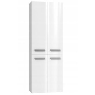 Topeshop Ellos Mueble De Ba&ntilde;o Con Dos Cestas Asas Minimalistas Dimensiones: 174x60x30 Columna De Almacenamiento