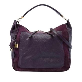 Louis Vuitton Pre-owned Audacieuse MM - Dames - Pre-owned - Paars - Maat: ONE Size Leer