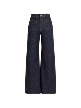 Khaite Delmonico Jeans mit weitem Bein