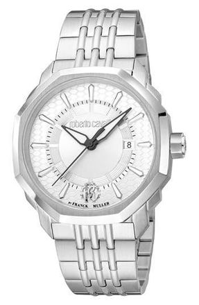 Roberto Cavalli Bracelet Watch, 42mm in Silver at Nordstrom Rack