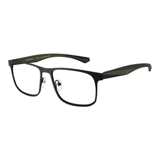Emporio Armani Glasses, male, Black, Size: 53 MM Optical Frame
