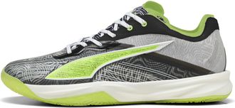 Puma Scarpe da indoor Accelerate NITRO SQD 5 Launch Edition unisex, Scarpe, Bianco, 40.5