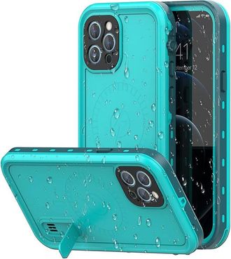 OEM Funda Impermeable Para Iphone 12 Pro Max, Con Protector De Pantalla Integrado, Protecci&oacute;n Completa Para El Tel&eacute;fono, Compatible Con Carga Inal&aacute;mbrica 