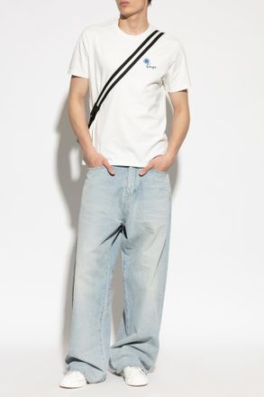 Kenzo T-shirt With Logo, Mens, White