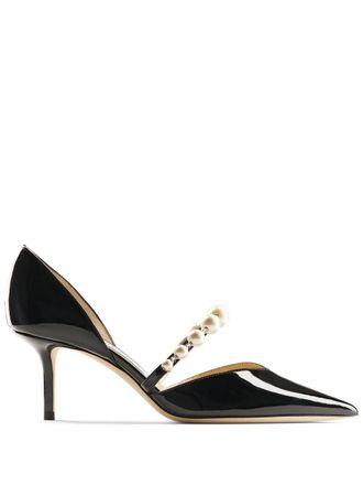 Jimmy Choo London met hiel zwart
