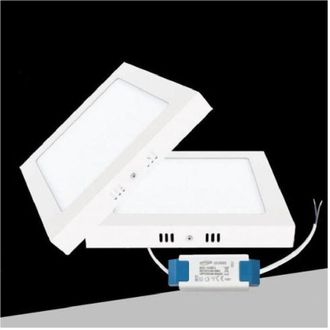 Trade Shop Trade Shop Traesio - Trade Shop - Plafoniera Pannello Led Quadrato 18 Watt Cct Tre Colorazione Di Luce P225b-q3c
