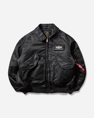 Alpha Industries Men s CWU-45 Heritage Bomber Jacket Black