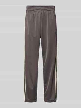 adidas Originals Straight Fit Sweatpants mit Logo-Stitching Modell Firebird in Hazel, Gr&ouml;&szlig;e XXL