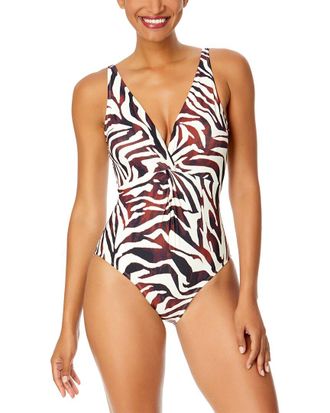 Anne Cole Plunge Twist One-Piece