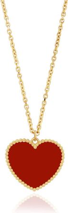 The Lovery Carnelian Sweetheart Necklace