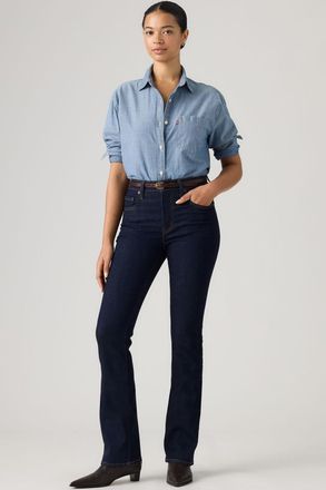 Levi's Jeans 725 bootcut a vita alta - Donna - 23X30 - Lavaggio scuro / True Blue Rinse
