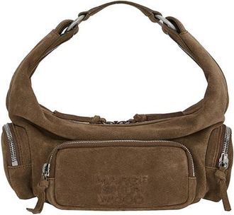 Margesherwood City Mini Suede Hobo Bag in Cappuccino Suede at Nordstrom